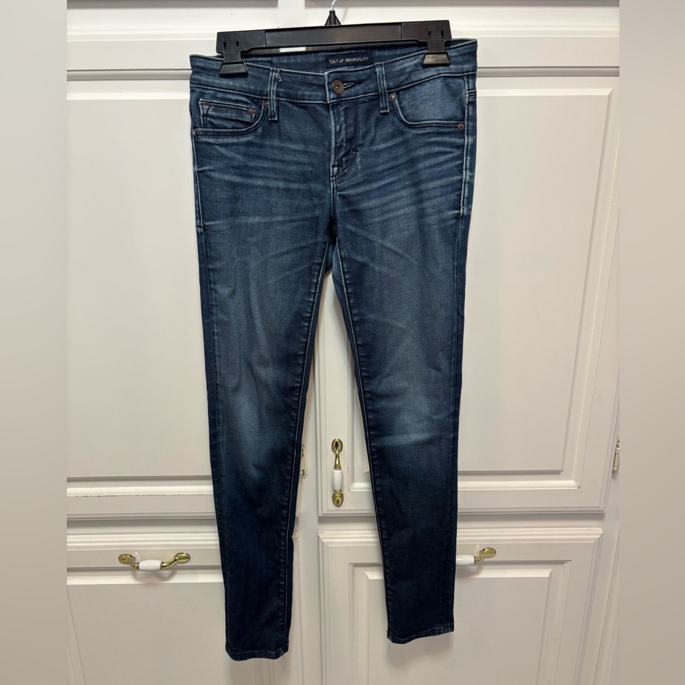 Cult of Individuality Teaser Skinny Denim Blue Jeans Women’s Size 26